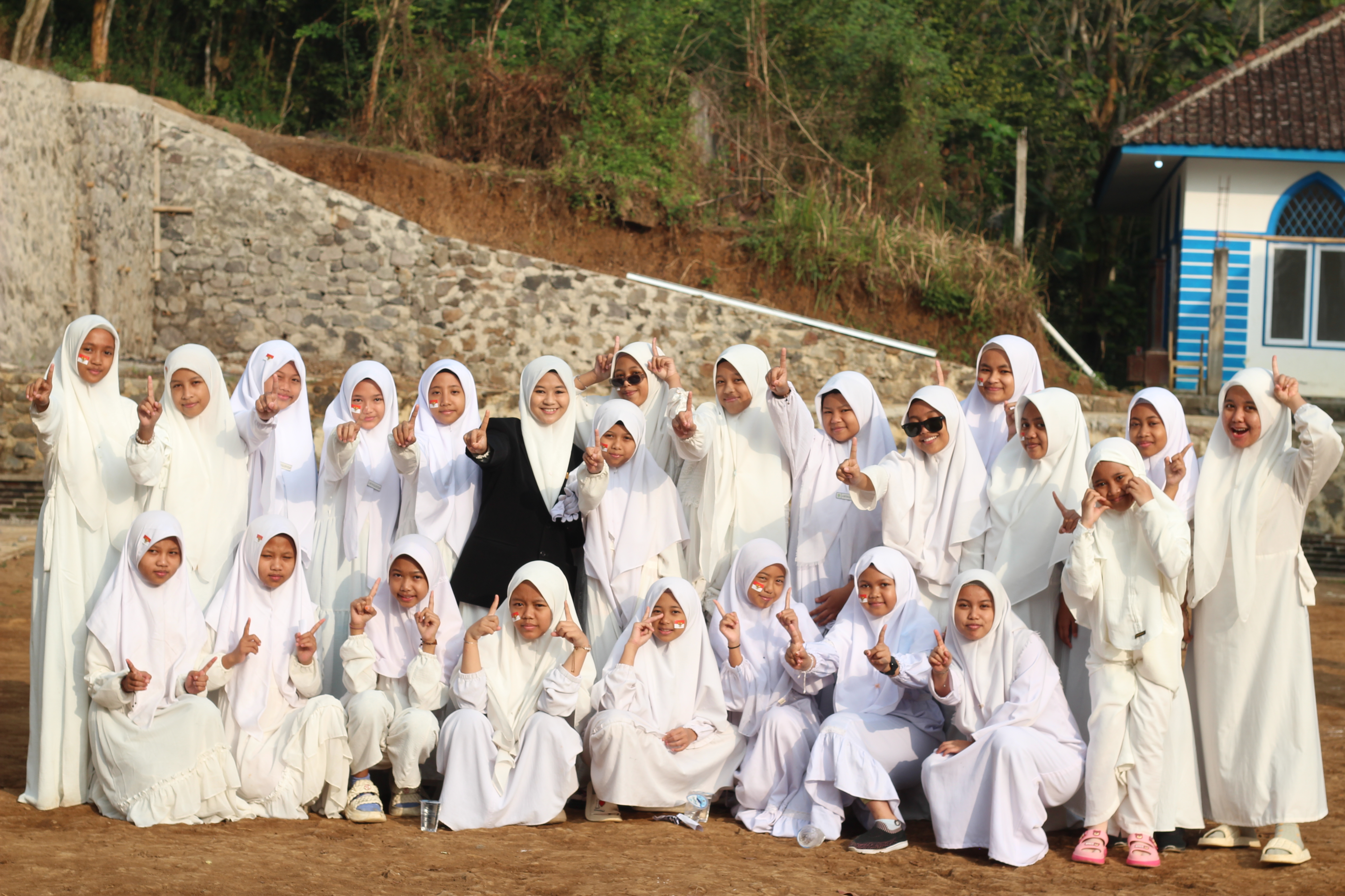 Santri putri PONPES Ma'ahidul 'Irfan